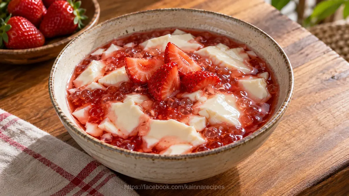 Strawberry Taho