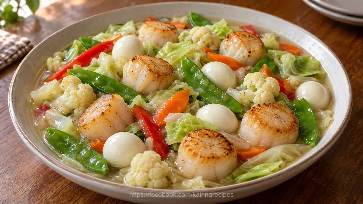Scallop Chop Suey