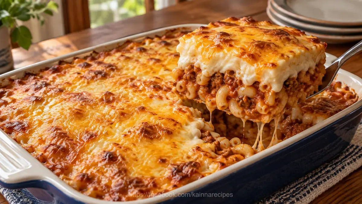 Cheesy Baked Macaroni