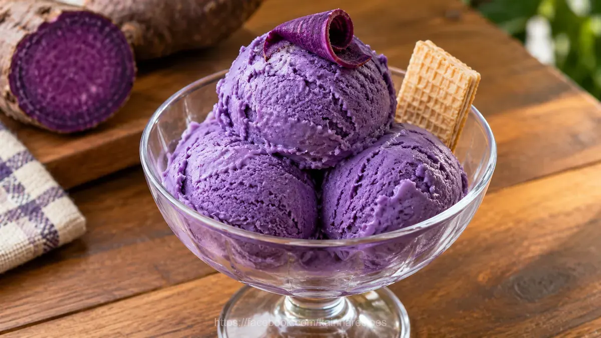Ube Ice Cream