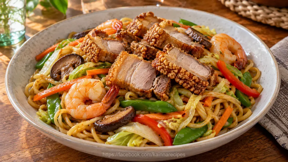 Bagnet Pancit Canton