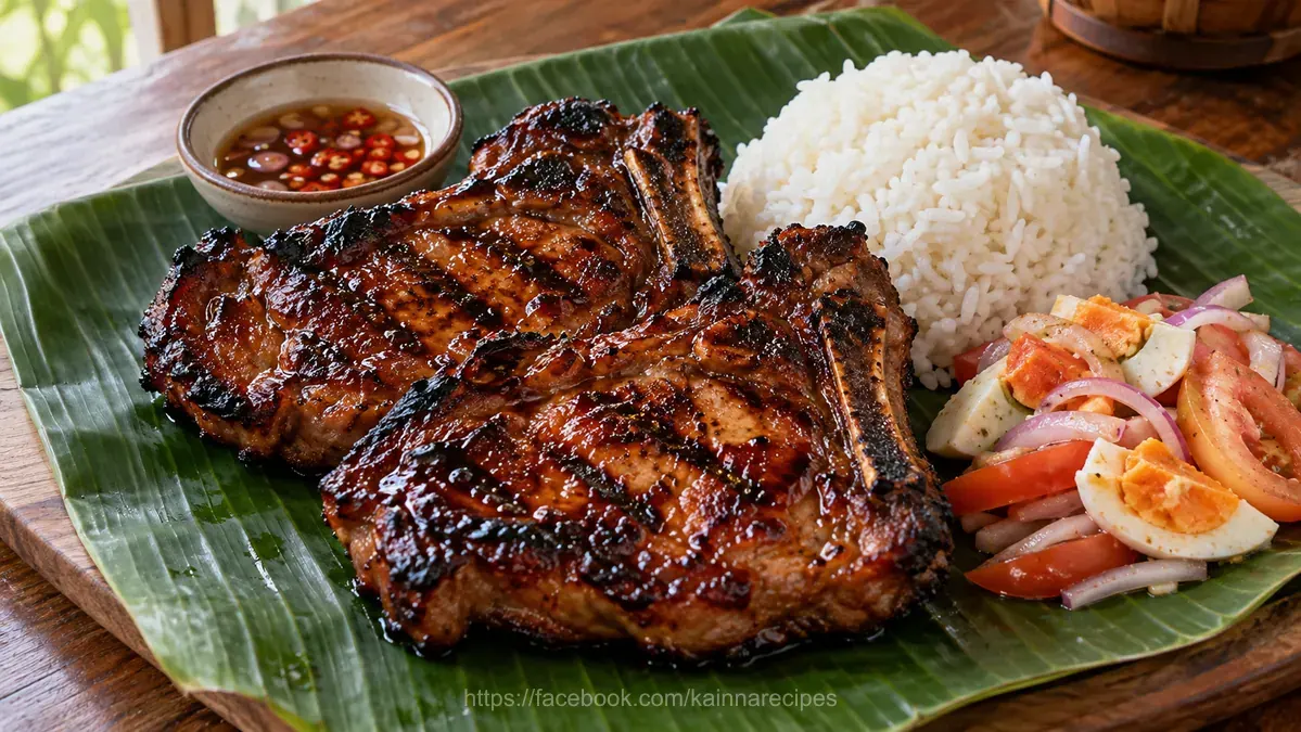 Filipino BBQ Pork Chop