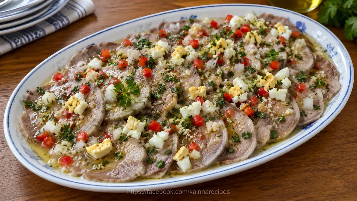 Lengua a la Vinagreta