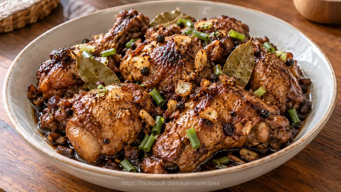 Not Your Ordinary Chicken Adobo