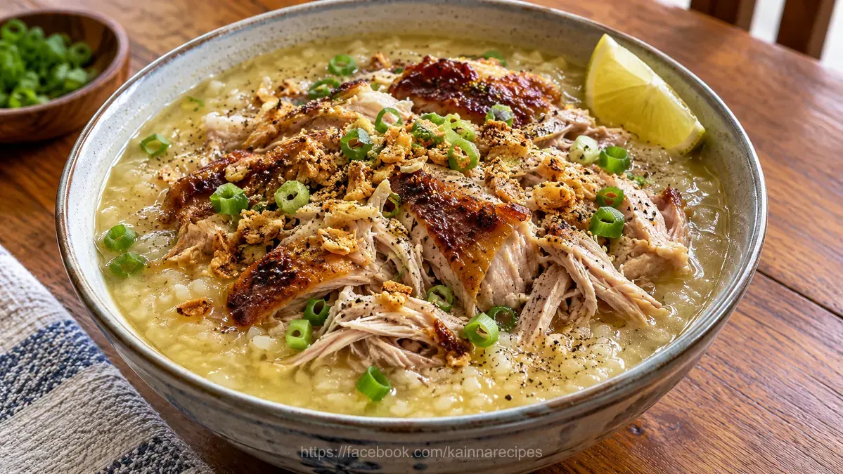 Rotisserie Chicken Arroz Caldo