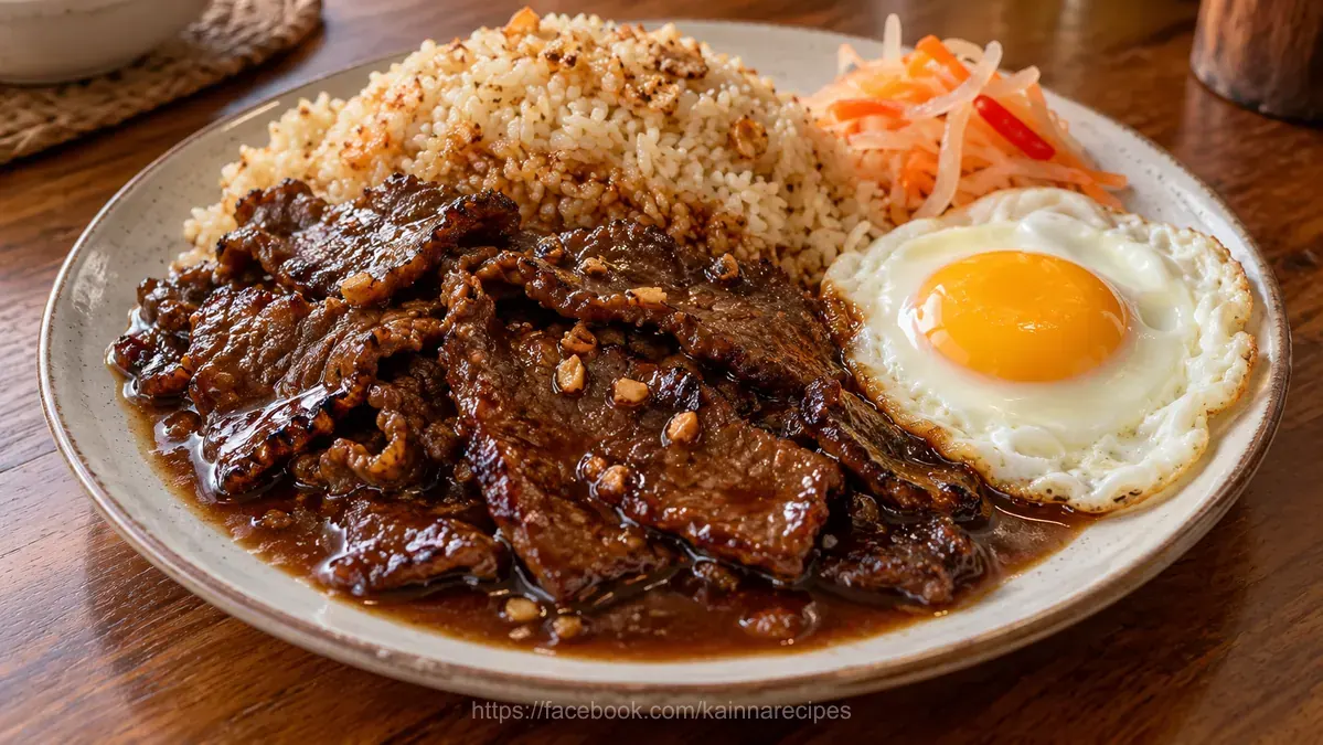 Rufo’s-Style Saucy Tapa (Sweet-Savoury Saucy Beef Tapa)