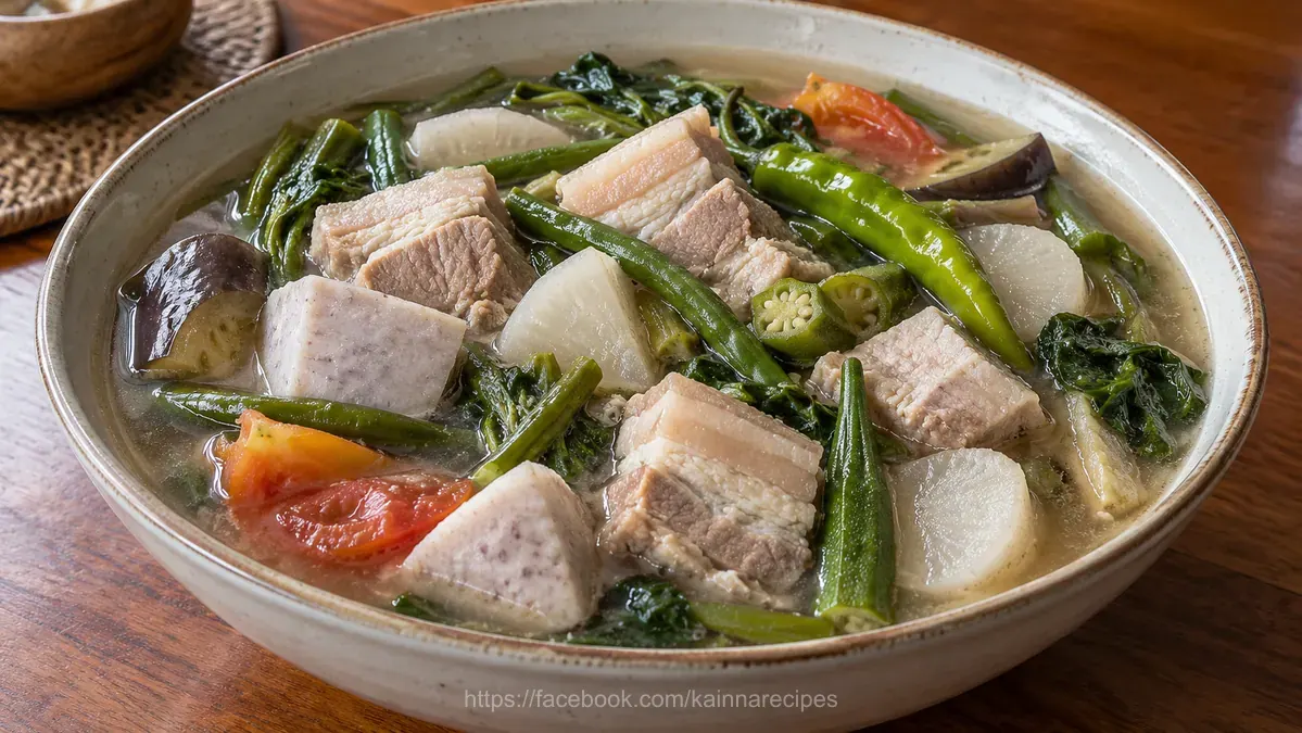 Sinigang na Baboy with Gabi