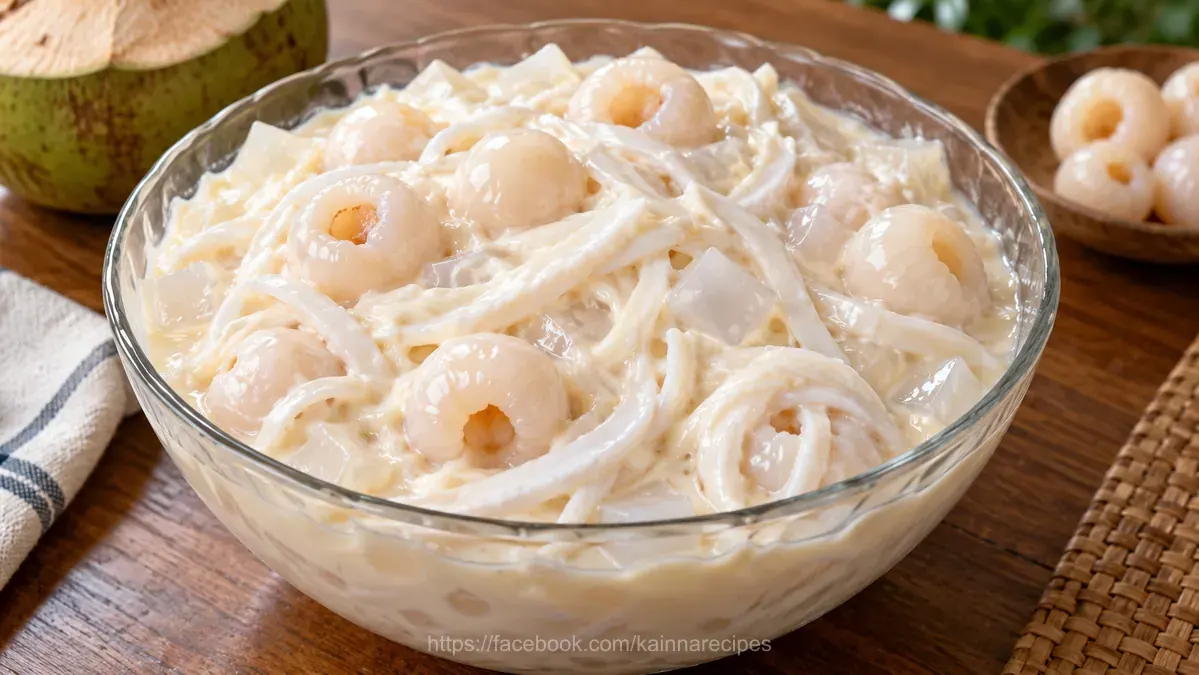 Buko Lychee Salad