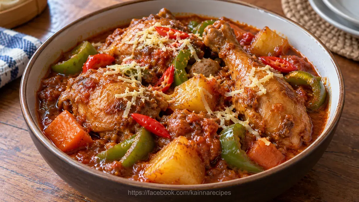 Kalderetang Manok