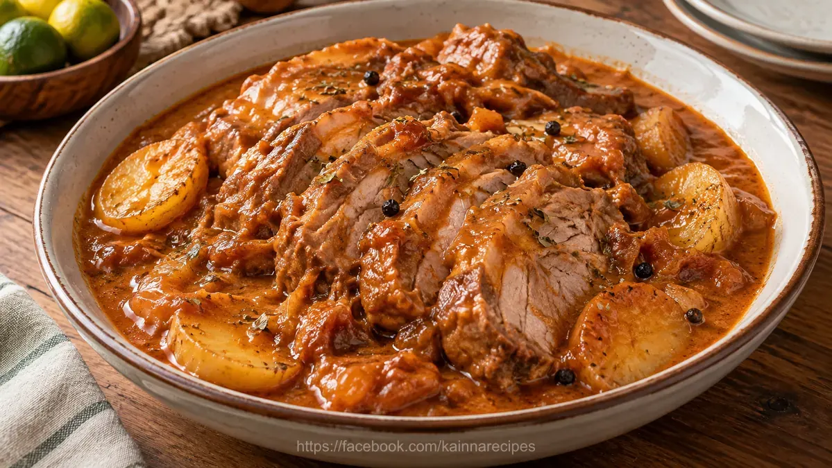 Pork Asado Kapampangan