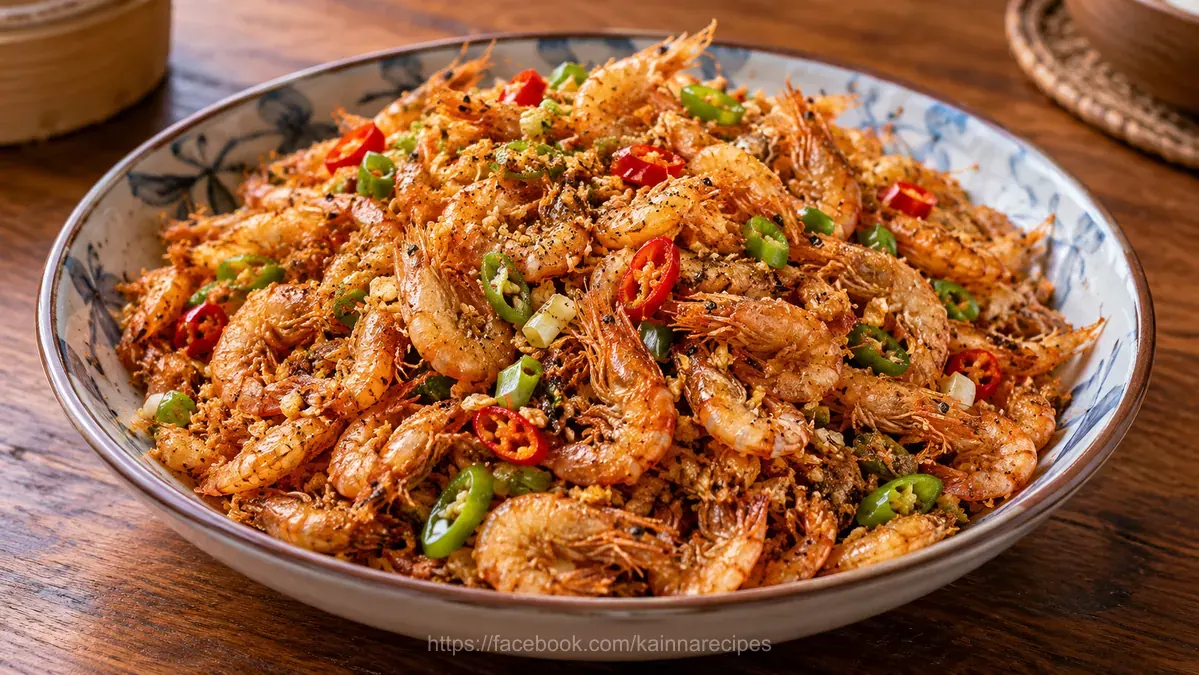 Crispy Shrimps Binondo Style