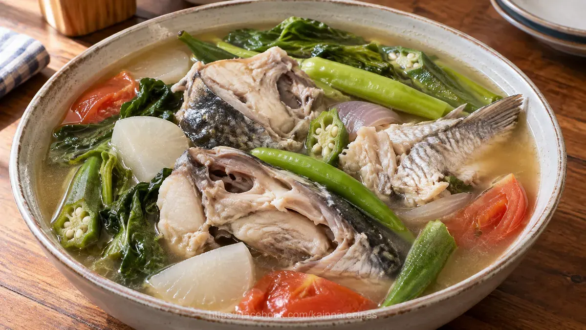 Sinigang na Isda sa Miso at Sampaloc