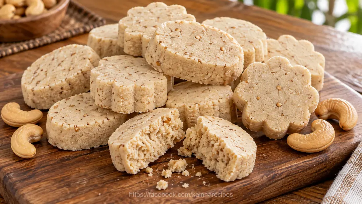 Polvoron with Cashew