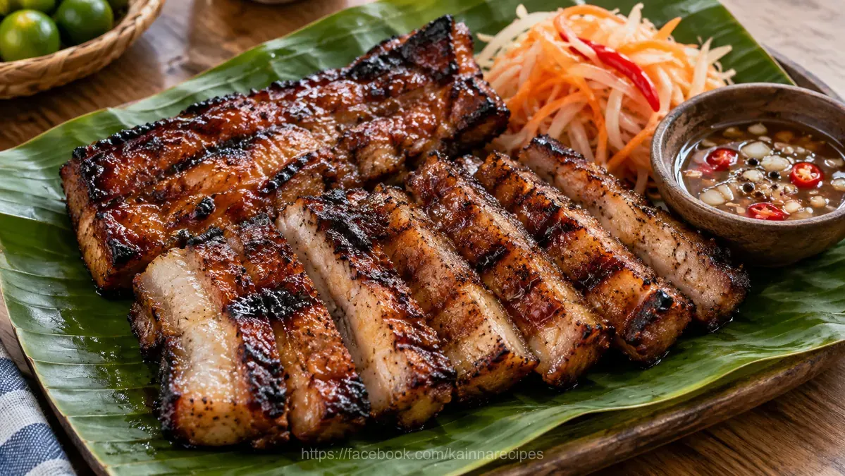 Inihaw na Liempo (Grilled Pork Belly)