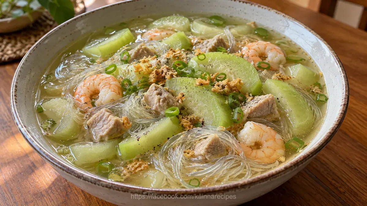 Sotanghon with Upo Soup