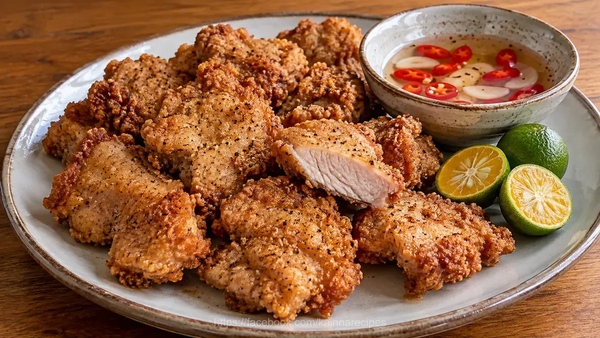 Low-Carb Breaded Pinatisang Baboy