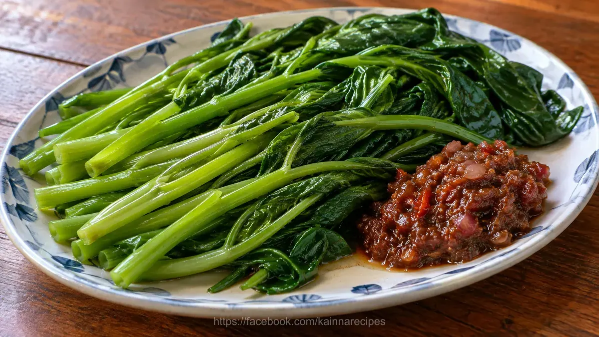 Kangkong with Bagoong