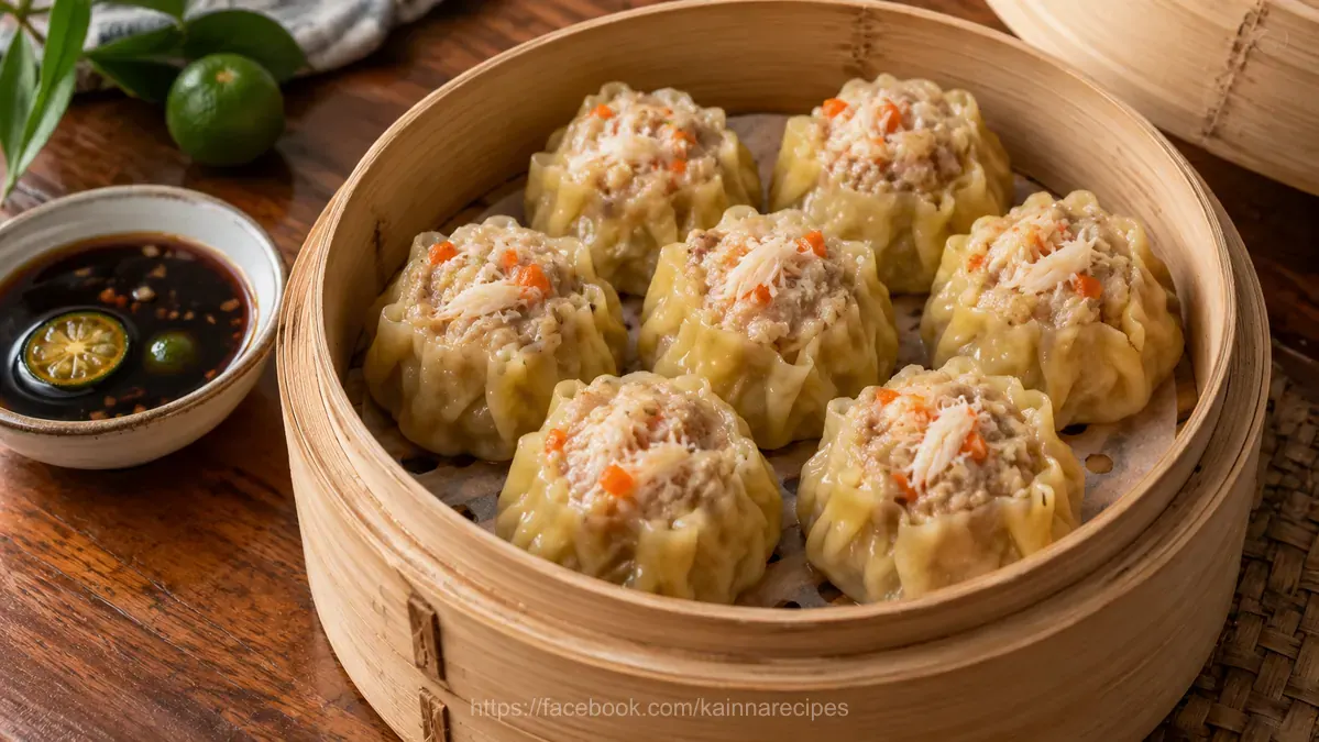 Crab and Pork Shumai (Siomai)