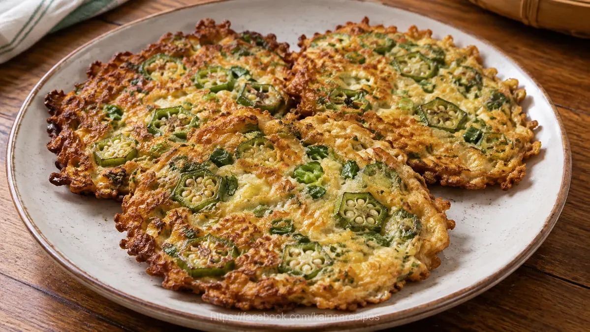 Tortang Okra