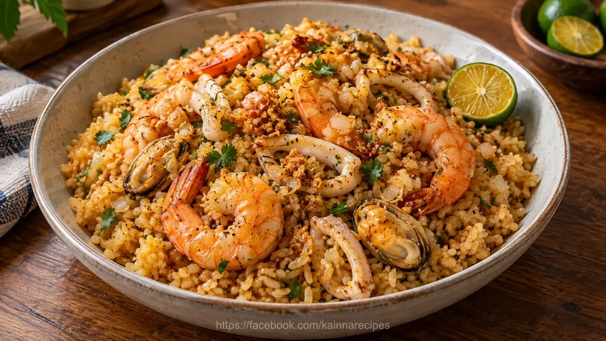 Aligue Fried Rice