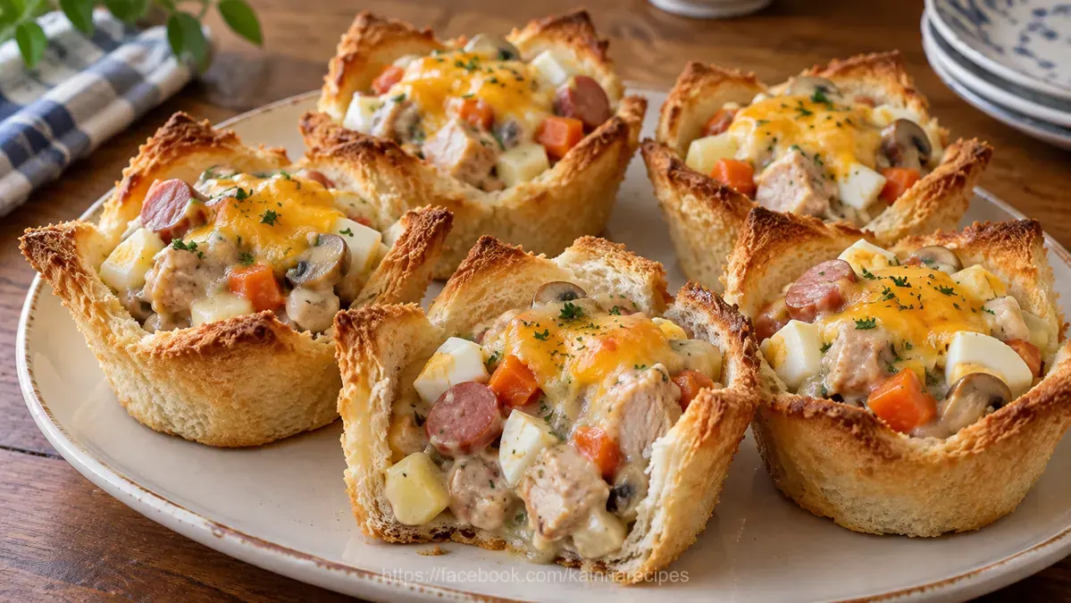 Chicken Pastel in a Cup
