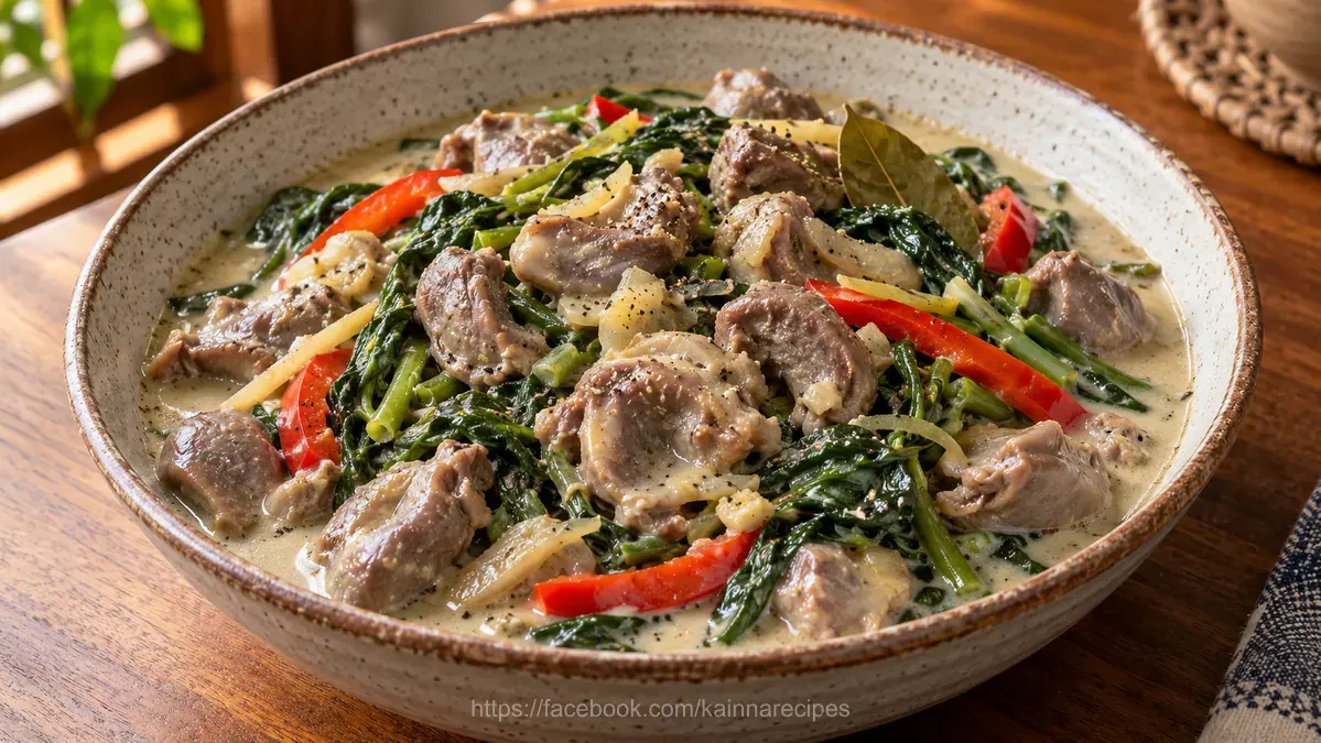 Chicken Gizzard Ginataan