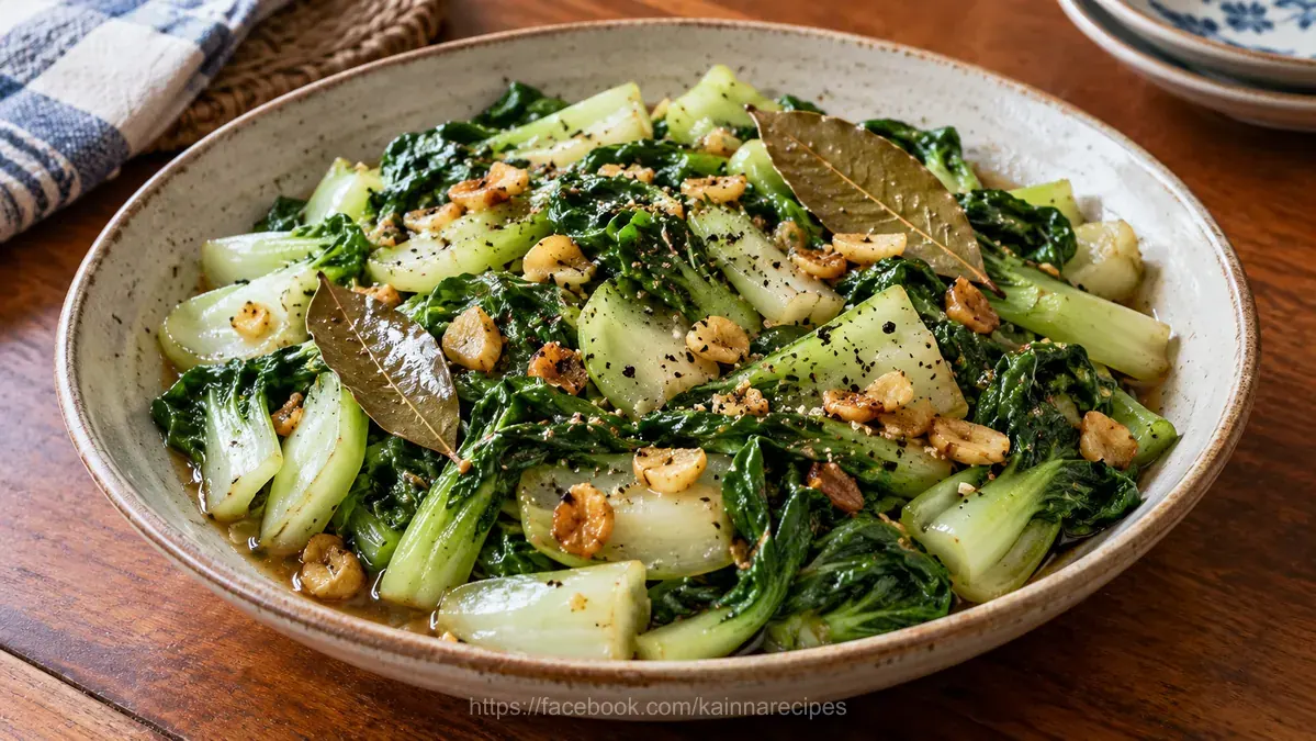 Bok Choy Adobo