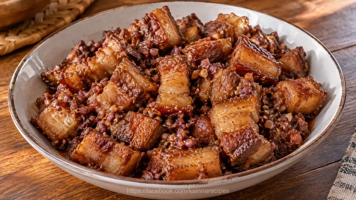 Crispy Pork Binagoongan