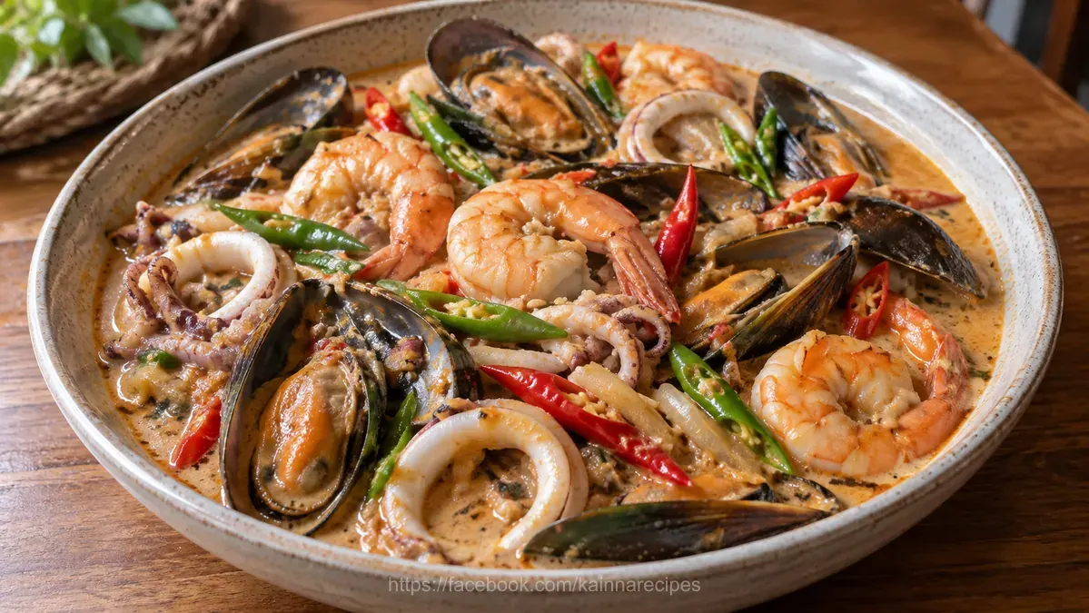 Seafood Bicol Express