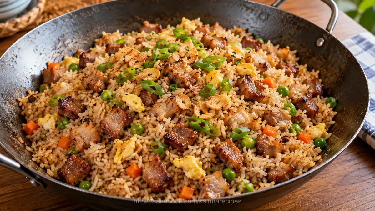 Filipino Pork Fried Rice