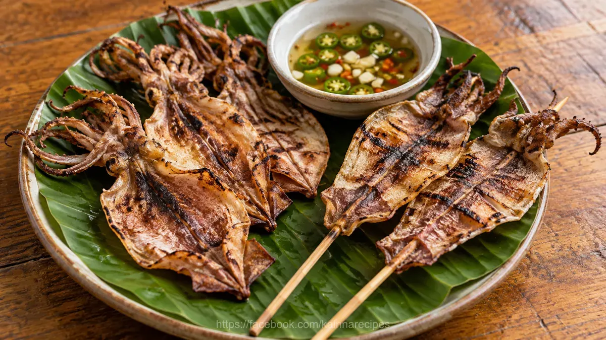 Chargrilled Dried Squid