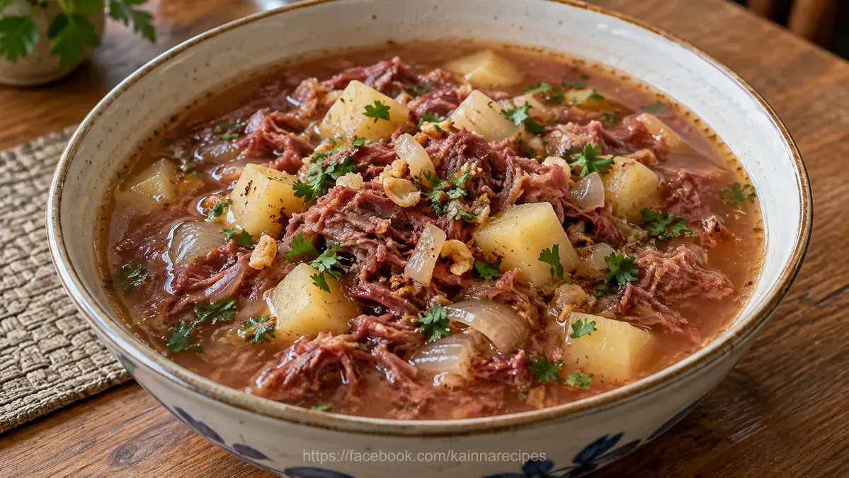 Sinabawang Corned Beef