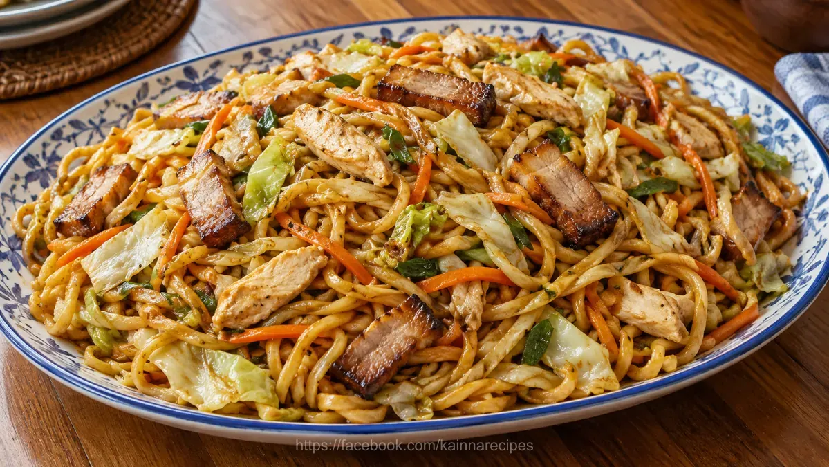 Pancit Miki Guisado