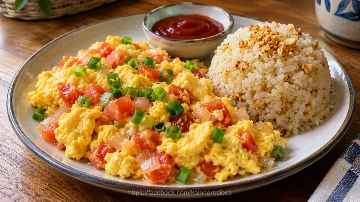 Pinoy Scrambled Eggs