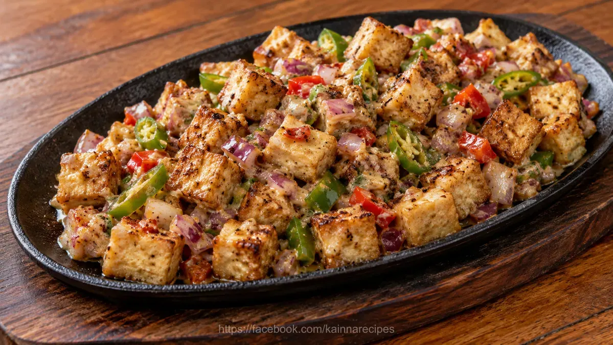Crispy Tofu Sisig
