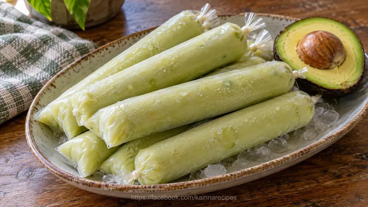 Avocado Ice Candy