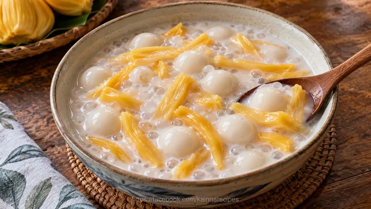 Ginataang Bilo bilo with Langka
