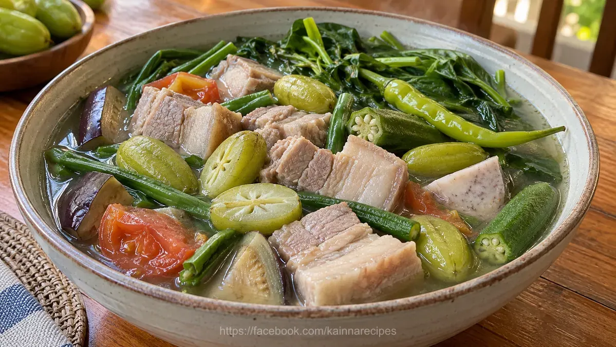Pork Sinigang sa Kamias