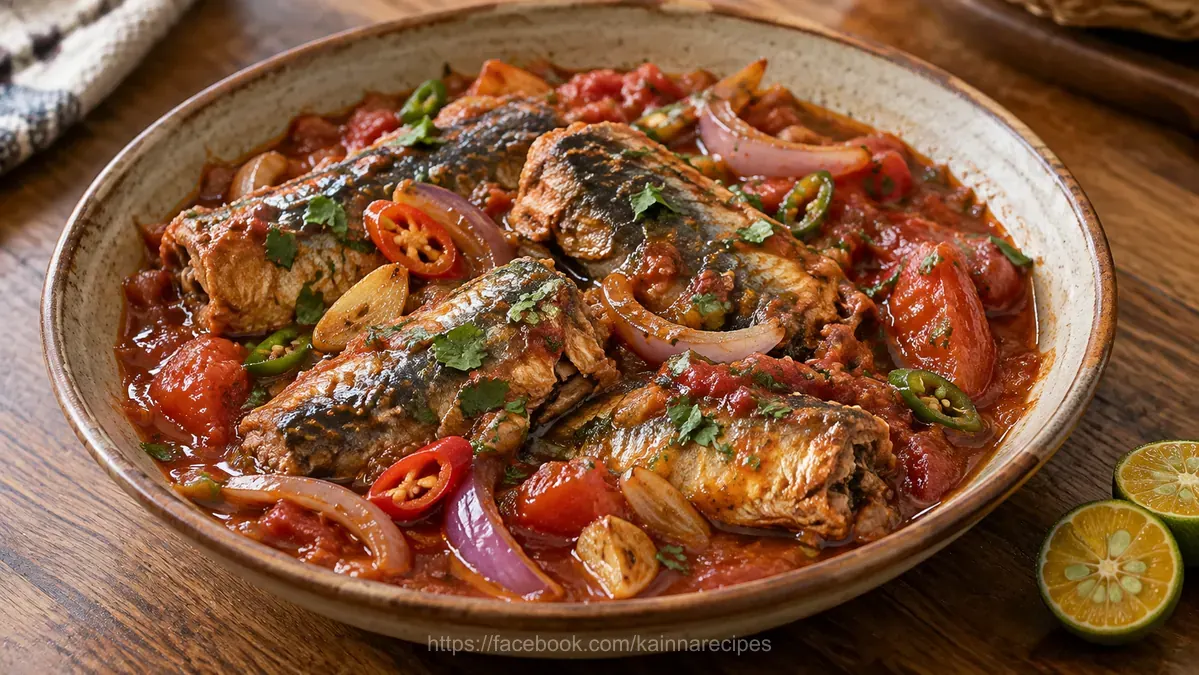 Ginisang Sardinas (Sautéed Sardines)