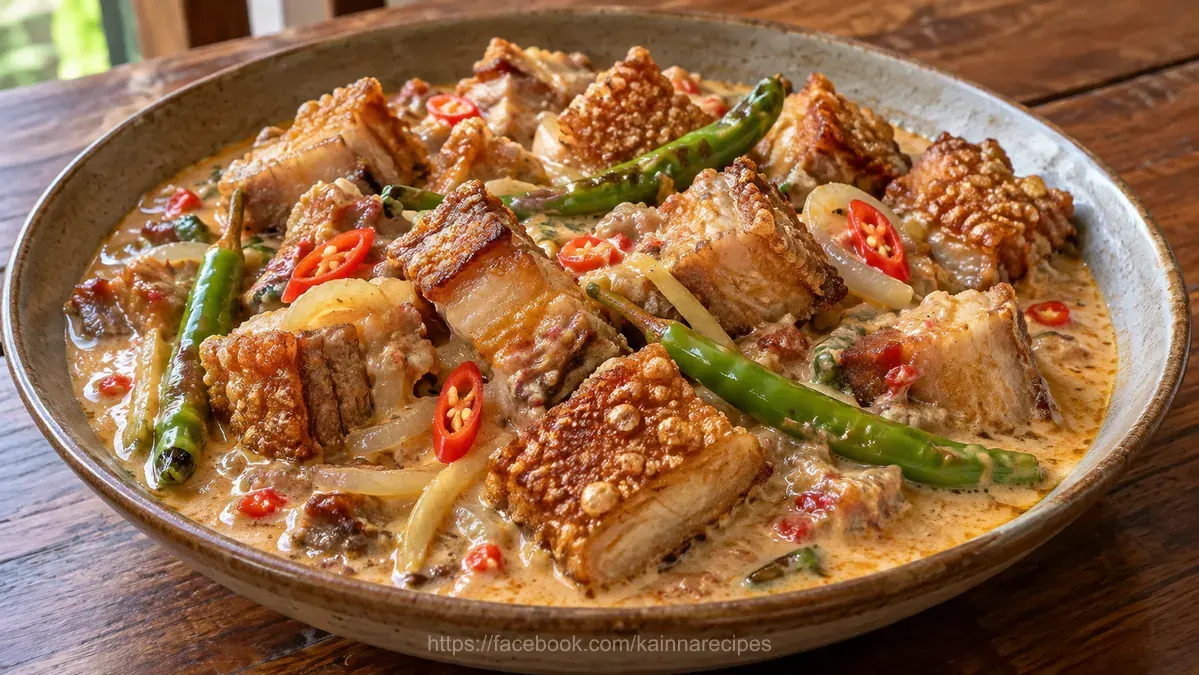Crispy Bicol Express