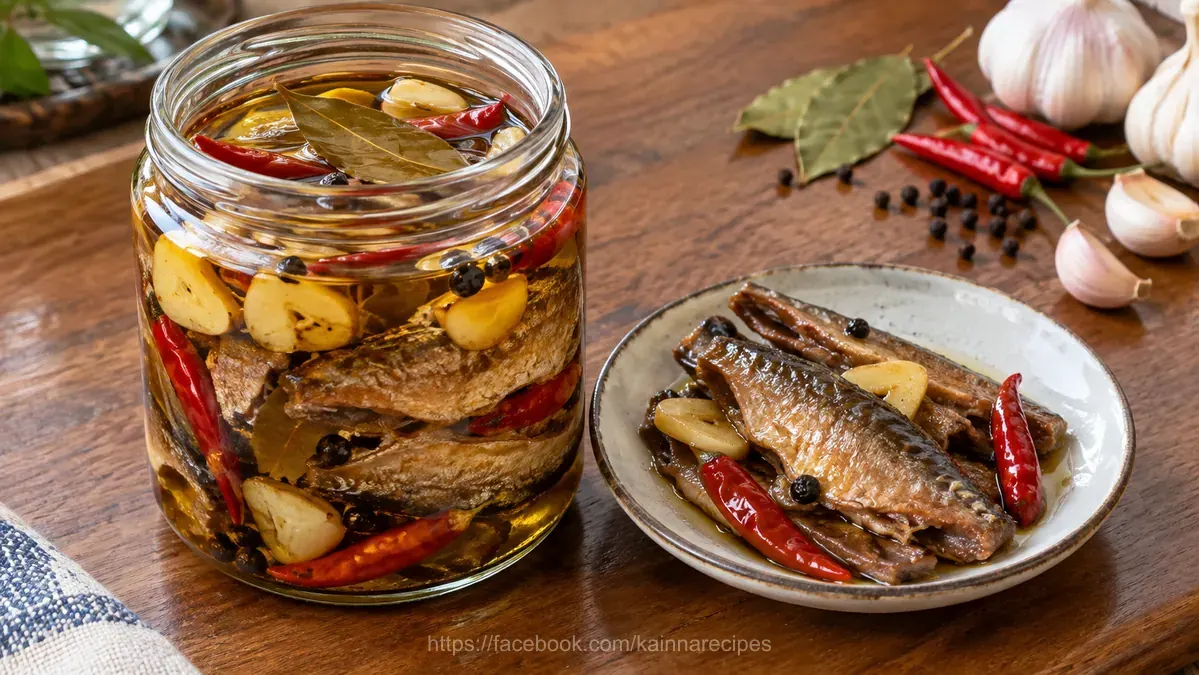 Gourmet Tuyo (dried Herring) in Spicy Oil