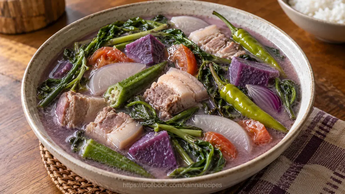 Sinigang sa Ube