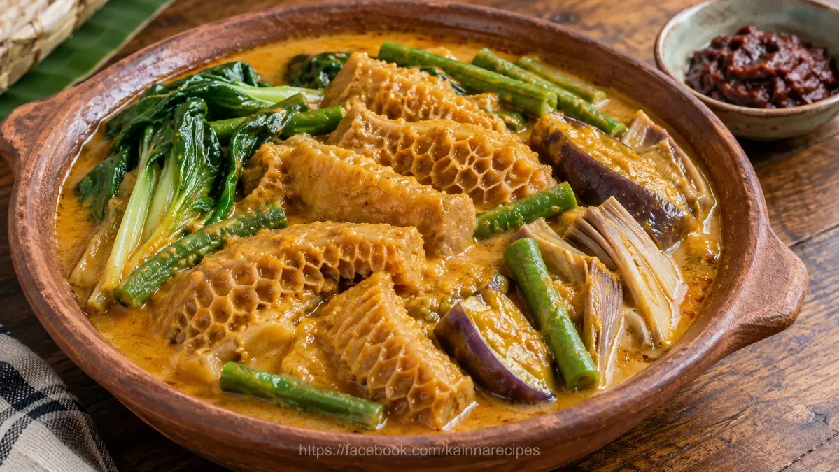 Kare-Kare (Beef Tripe)