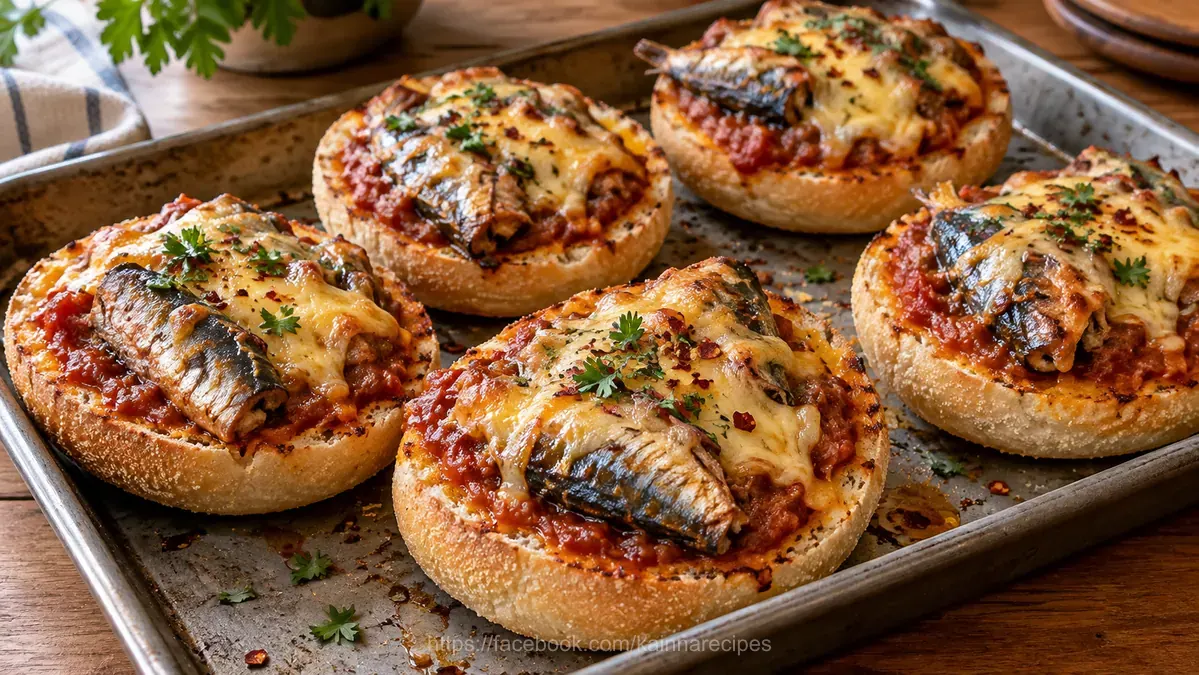 Pandesal and Sardines Pizza