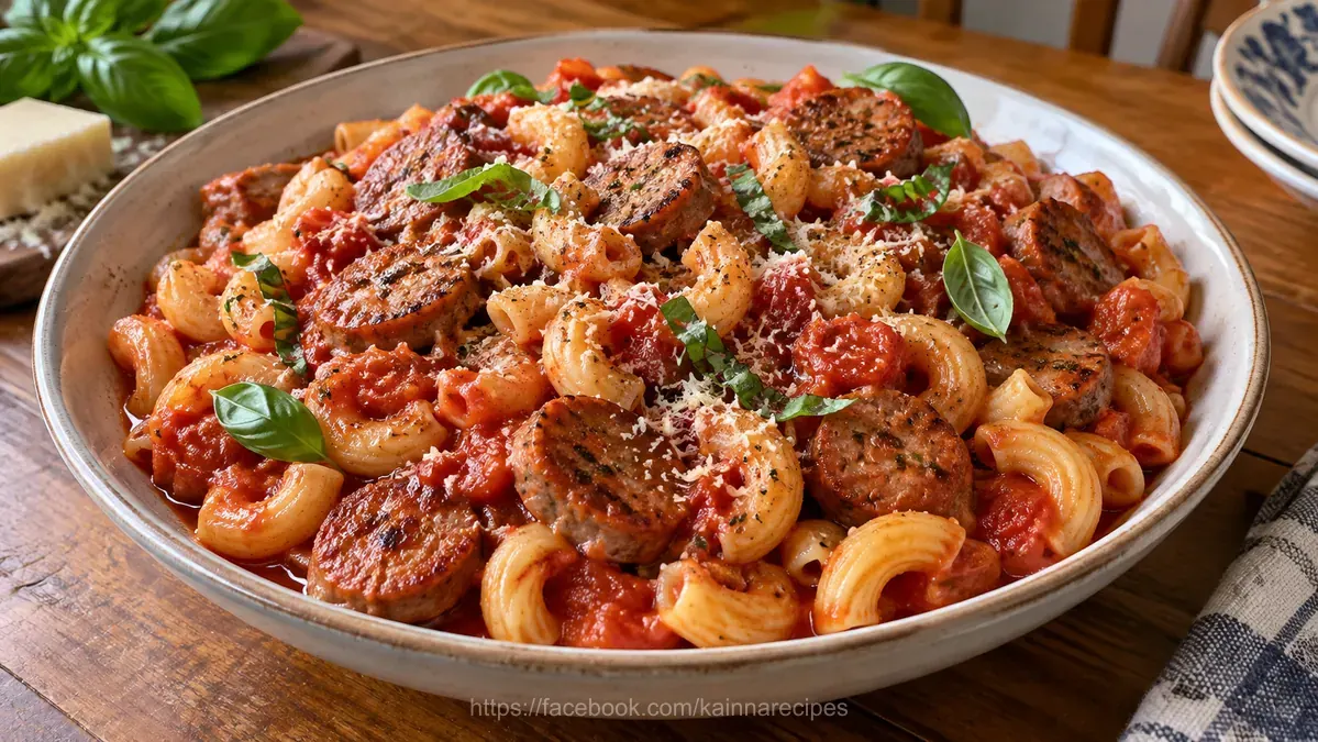 Sausage Macaroni Pasta
