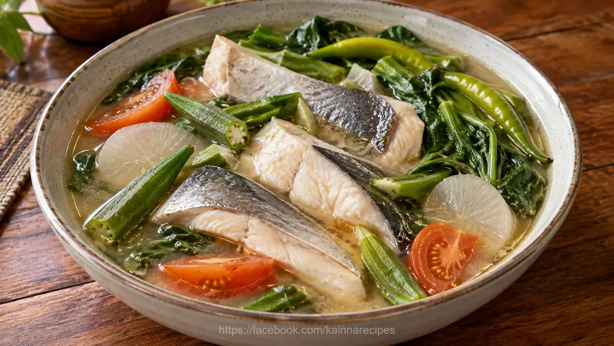 Sinigang na Bangus Belly sa Miso