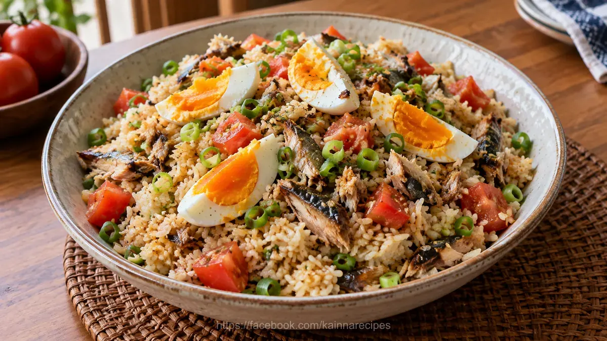 Tinapa Fried Rice (Smoked Fish Fried Rice)