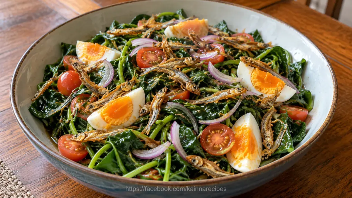 Ensaladang Talbos ng Kamote