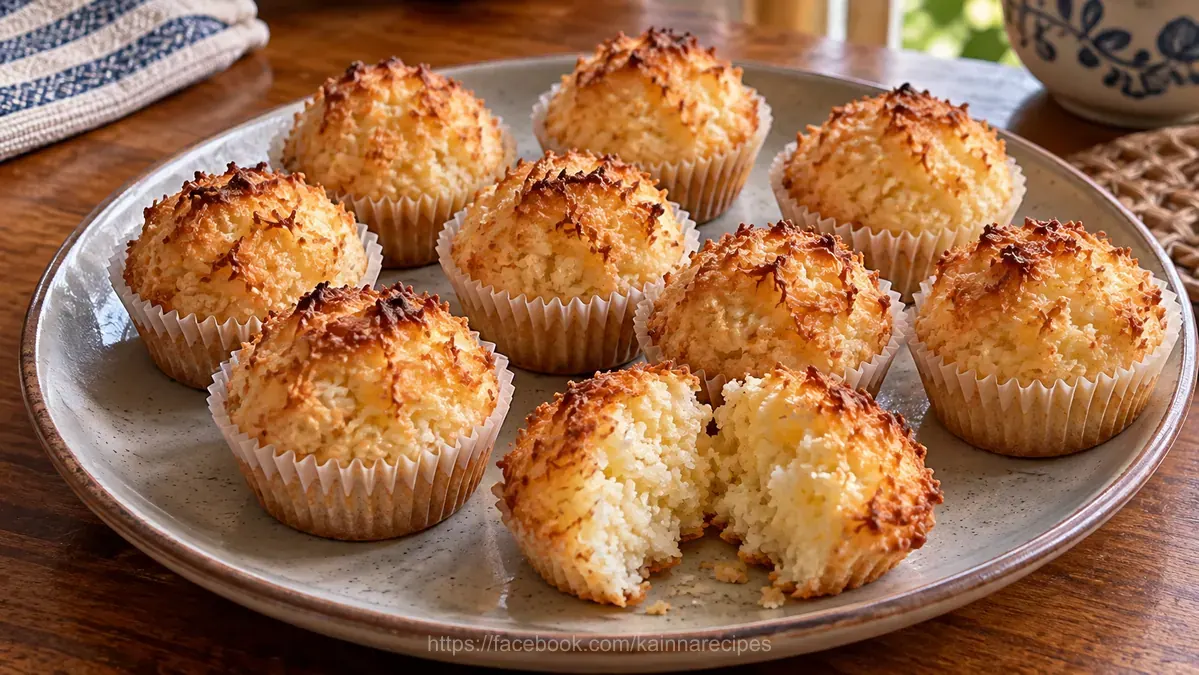 Chewy Coconut Macaroons