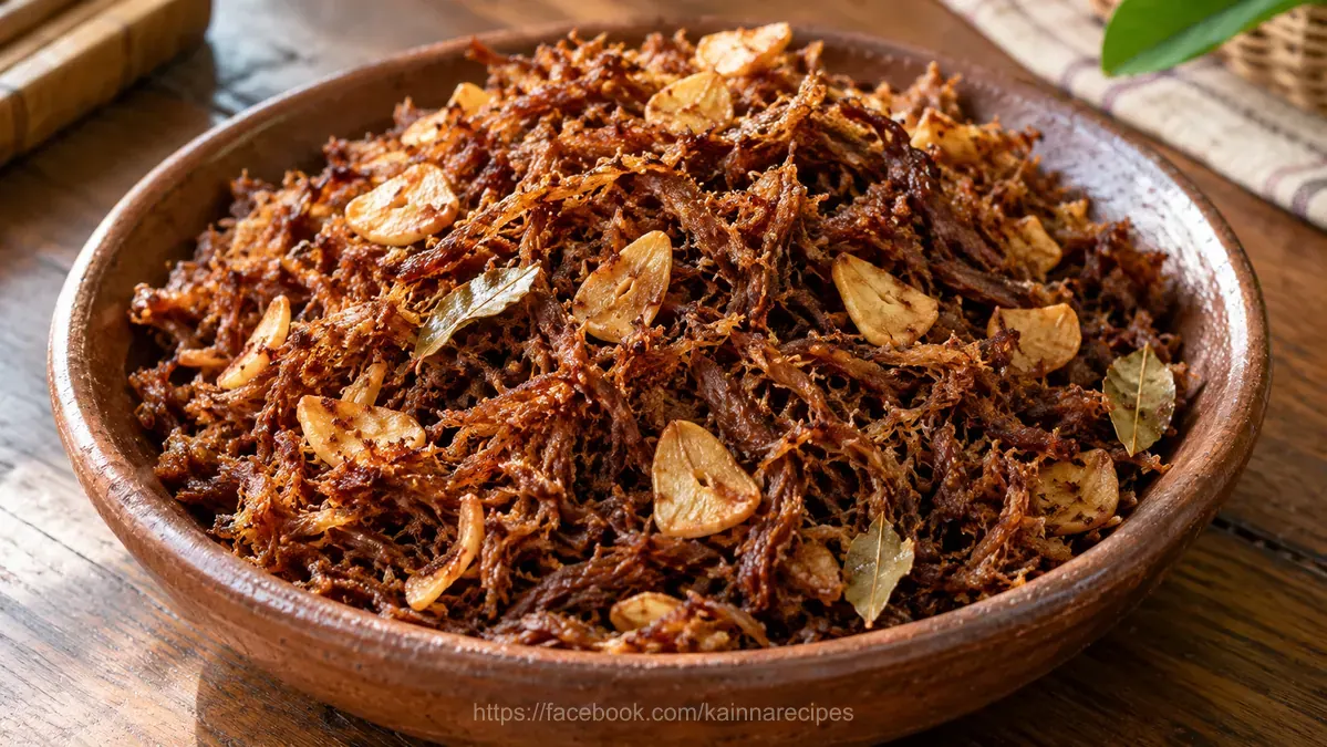 Crispy Adobo Flakes